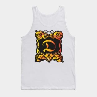 Letter D in a frame Tank Top